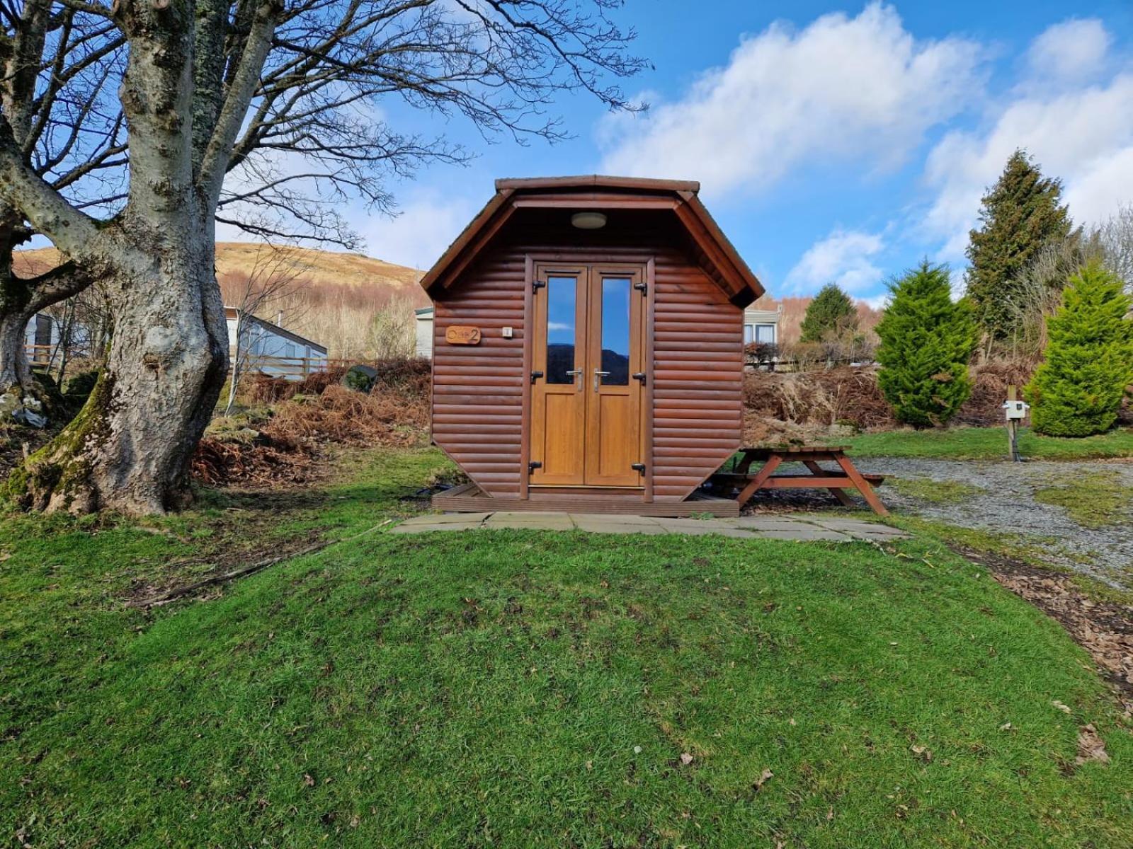 Cruachan Caravan And Camping Farm Killin Exterior photo