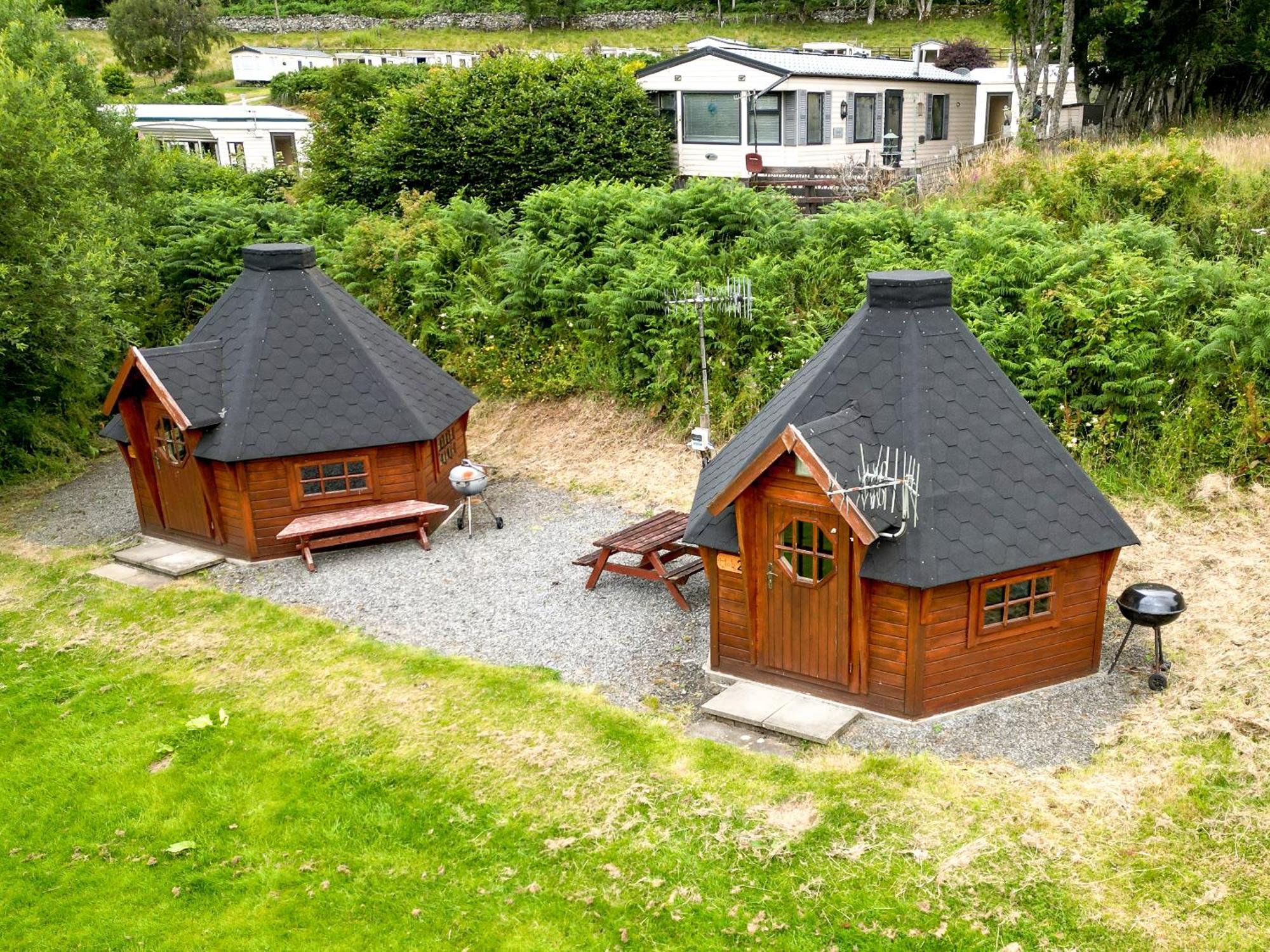 Cruachan Caravan And Camping Farm Killin Exterior photo
